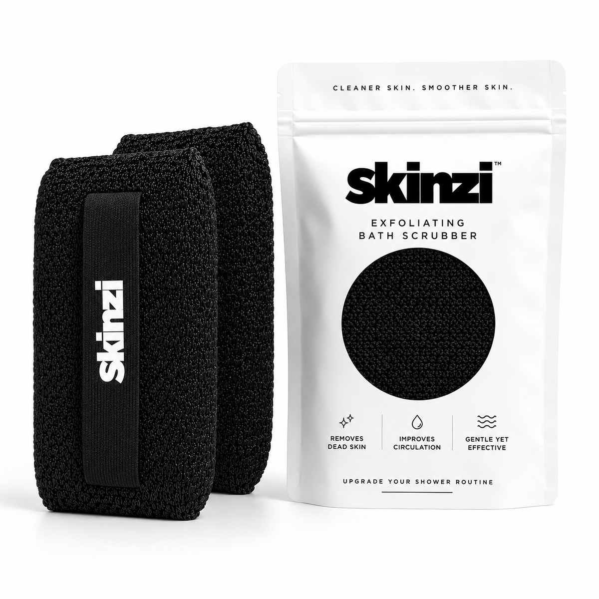 Skinzi™ Exfoliating Scrubber (2pc)