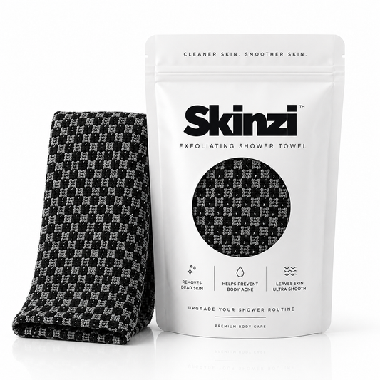 Skinzi™ Exfoliating Antibacterial Shower Towel