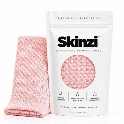 Skinzi™ Exfoliating Antibacterial Shower Towel